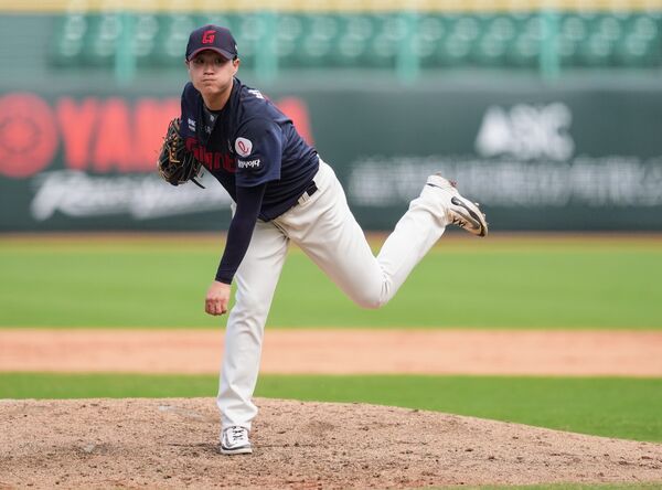 ▲韓職聯隊（樂天巨人）朴世津。（圖／中職提供）