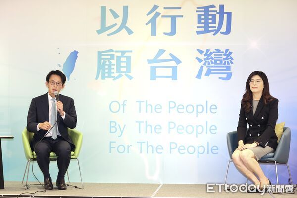 ▲▼國民黨主席鄭麗文、民眾黨主席黃國昌出席「以行動顧台灣 藍白主席高峰會談」。（圖／記者徐文彬攝）
