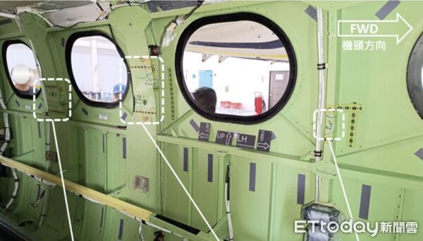 ▲▼安捷航空去年11月一架B-86002航班執行緊急醫療服務，返程時在金門機場落地爆胎。（圖／運安會提供）