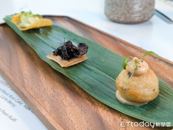 ▲夏花餐室攜手印度新銳女主廚　螞蟻入菜挑戰客人味蕾。（圖／記者黃士原攝）