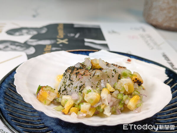 ▲夏花餐室攜手印度新銳女主廚　螞蟻入菜挑戰客人味蕾。（圖／記者黃士原攝）