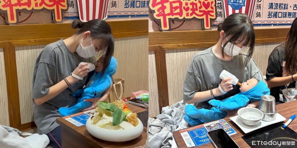 小媽媽「抱假嬰兒餵奶」拍隔大哭　他愣：一定有故事！真相傻眼