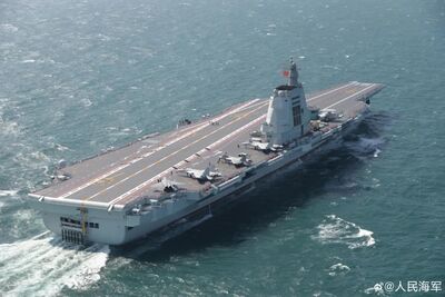 中日緊張升級！福建艦入列不到2週　首次實兵訓練全程曝光