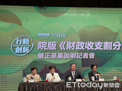 行政院版財劃法釋出1.2兆財源　22縣市獲配統籌款增近2000億