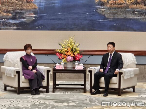 ▲▼大陸國台辦主任宋濤於四川成都會見洪秀柱、吳成典、張安樂、王炳忠等人（2025.11.19）。。（圖／記者陳冠宇攝）