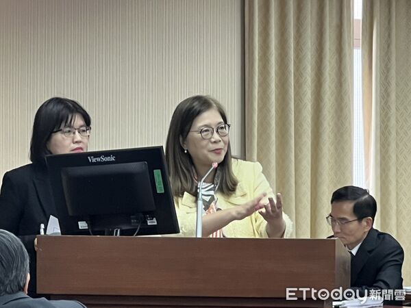 ▲海委會主委管碧玲20日到立法院內政委員會進行業務報告並備詢。（圖／記者蘇靖宸攝）
