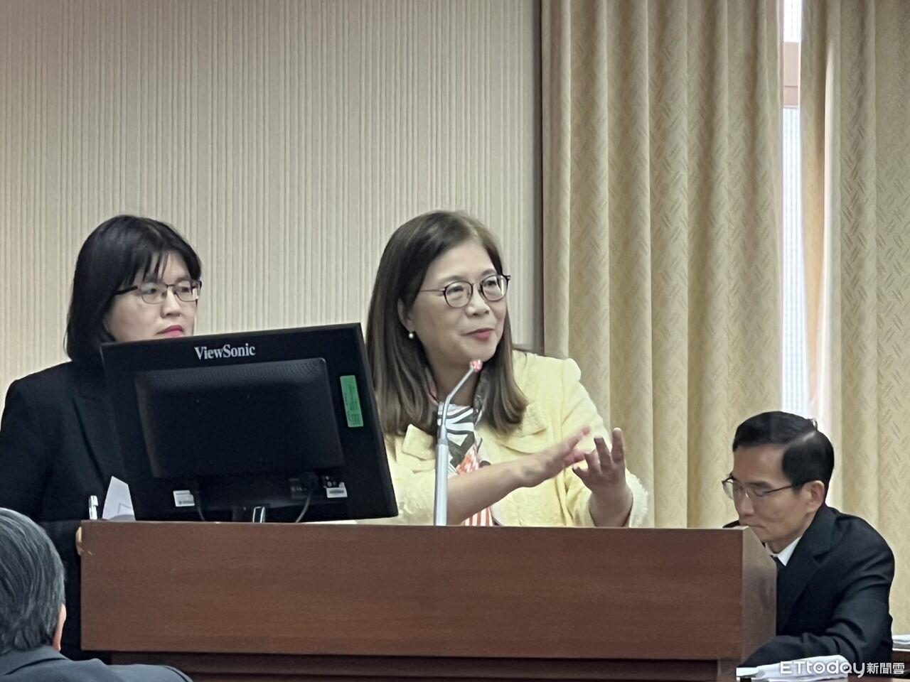 管碧玲宣示「釣魚台屬中華民國不退讓」　海巡在周邊12浬內會護漁