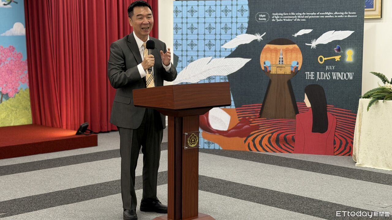 最高檢「神探Impossible Mission」公益桌曆亮相 每月一起找真相