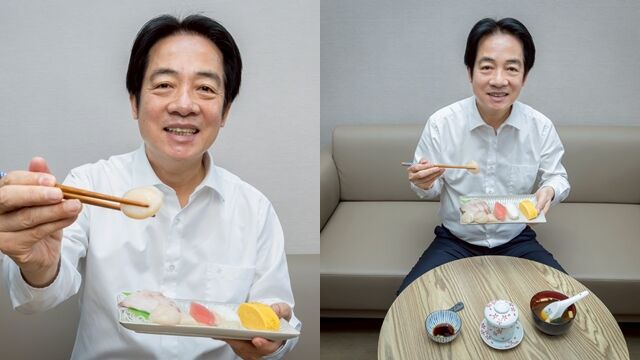 ▲▼我中華民國總統賴清德20日在X分享午餐菜單,表示享用了日本產的帆立貝。(圖/翻攝自X)