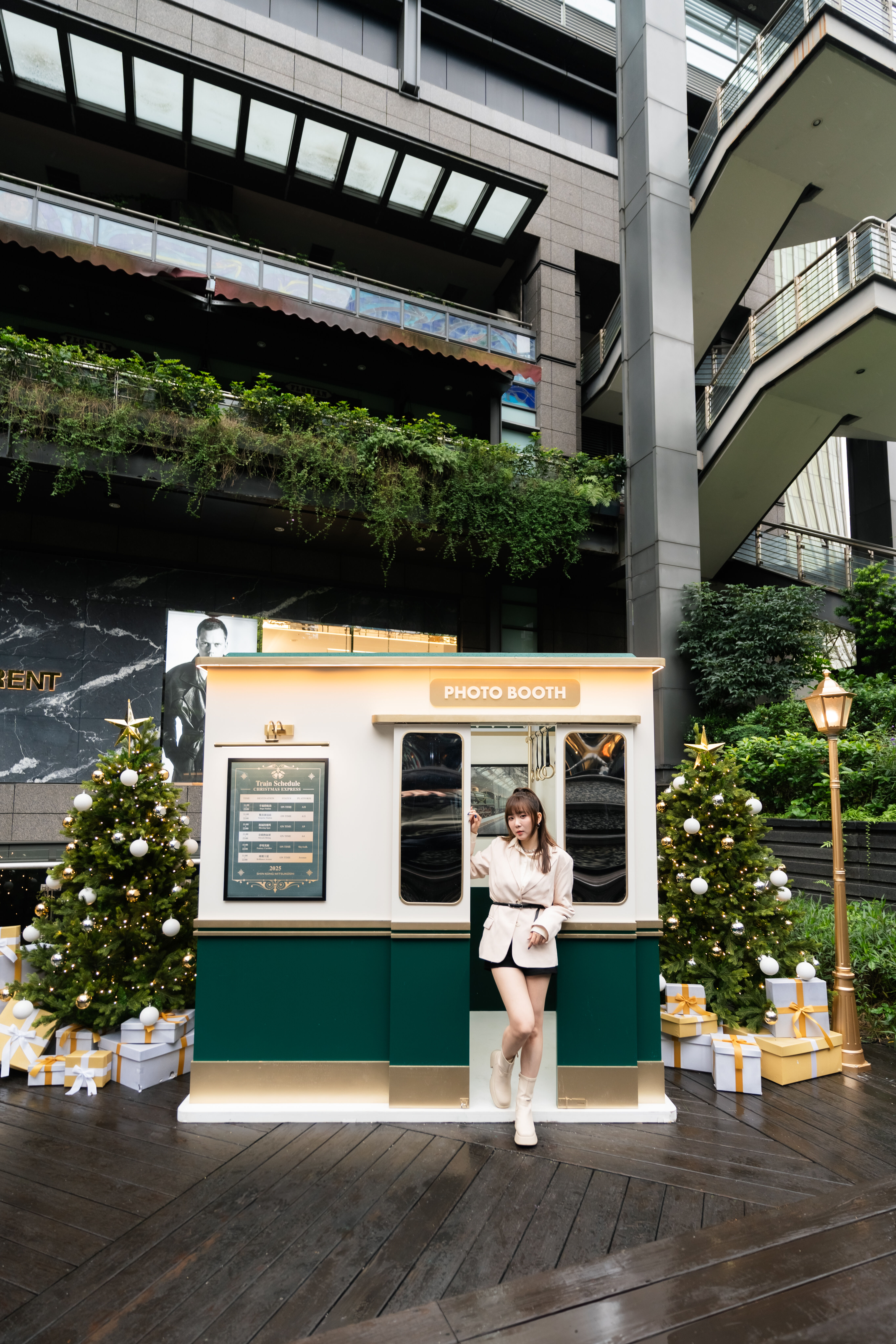 ▲新光三越信義新天地耶誕城點燈。（圖／業者提供）