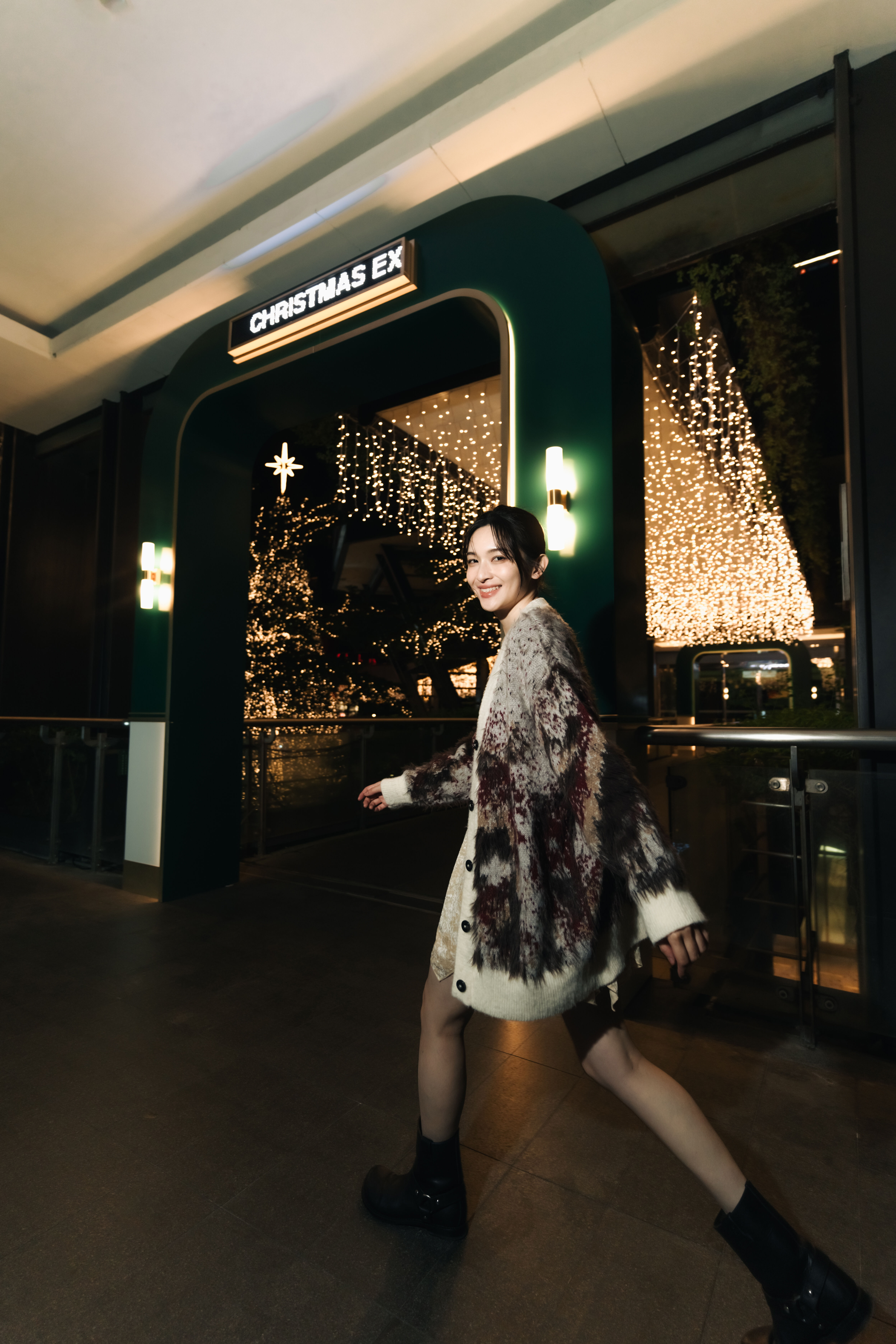 ▲新光三越信義新天地耶誕城點燈。（圖／業者提供）