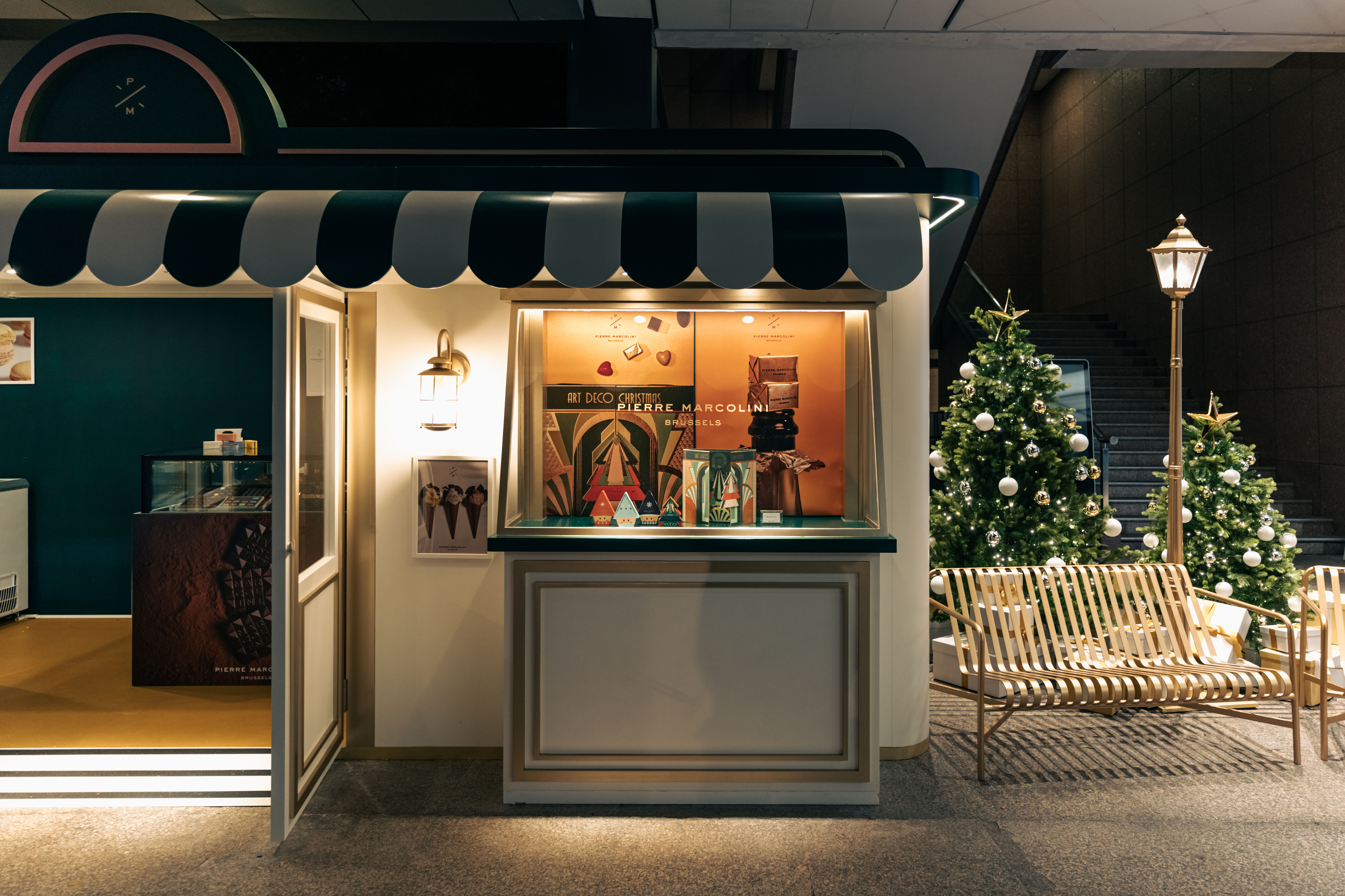 ▲新光三越信義新天地耶誕城點燈。（圖／業者提供）