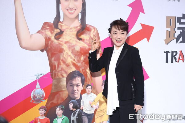 ▲翁倩玉出席《萬博追踪》台灣首映記者會。（圖／記者林敬旻攝）