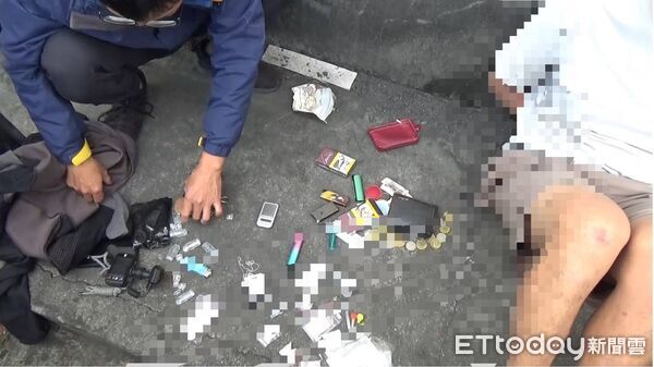 ▲▼毒駕撞倒女騎士再輾死，車上3人全吸毒躲26小時落網。（圖／民眾提供，下同）