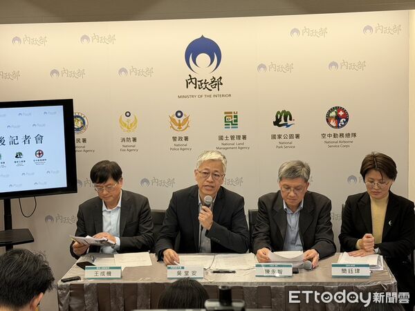 ▲▼內政部召開記者會。（圖／記者陳家祥攝）