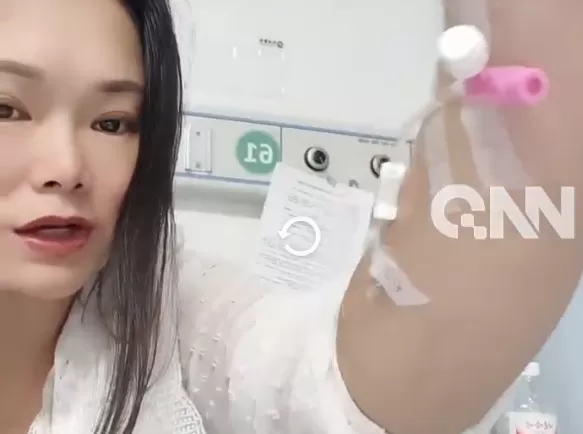 ▲▼44歲陸網紅膽囊癌過世。（圖／翻攝自微博）