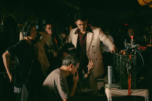 ▲阮經天主演的《阿茲海默警探》正在拍攝中。（圖／牽猴子提供）