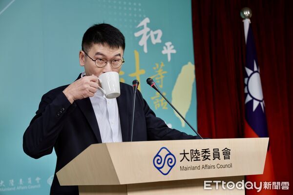 ▲▼陸委會副主委、發言人梁文傑。（圖／記者蔡紹堅攝）