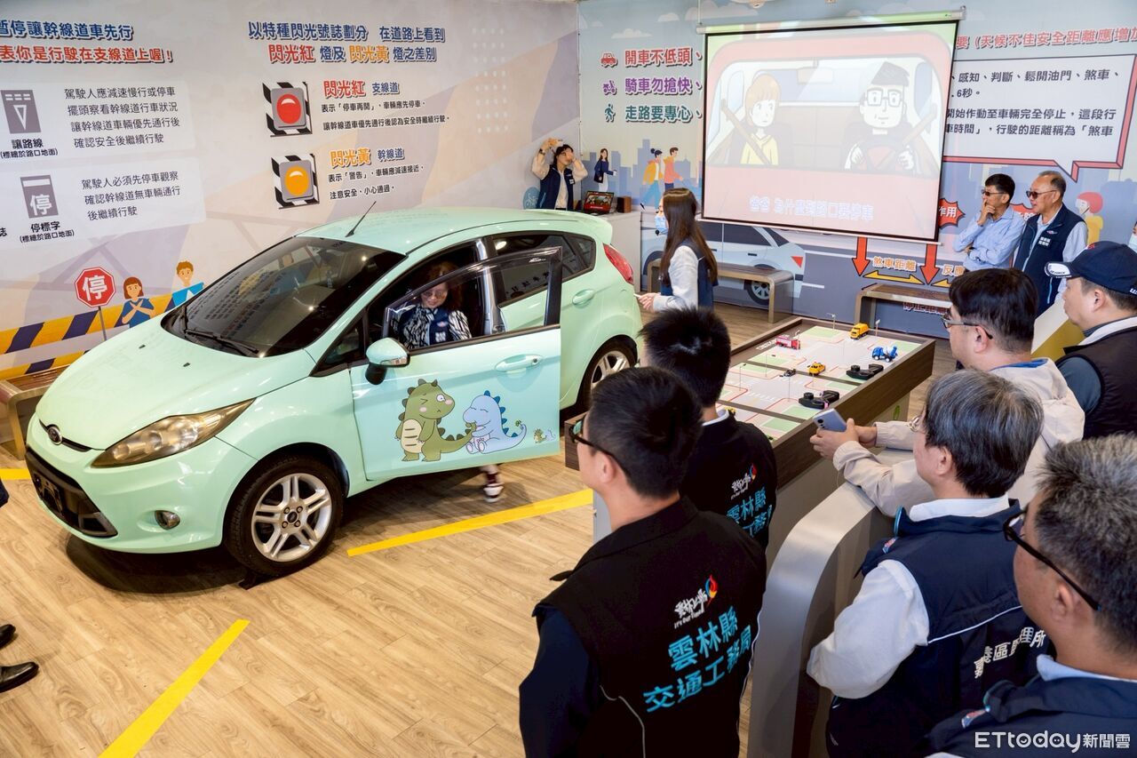 大型車盲區、酒駕模擬一次體驗　雲林推沉浸式交通教育場域