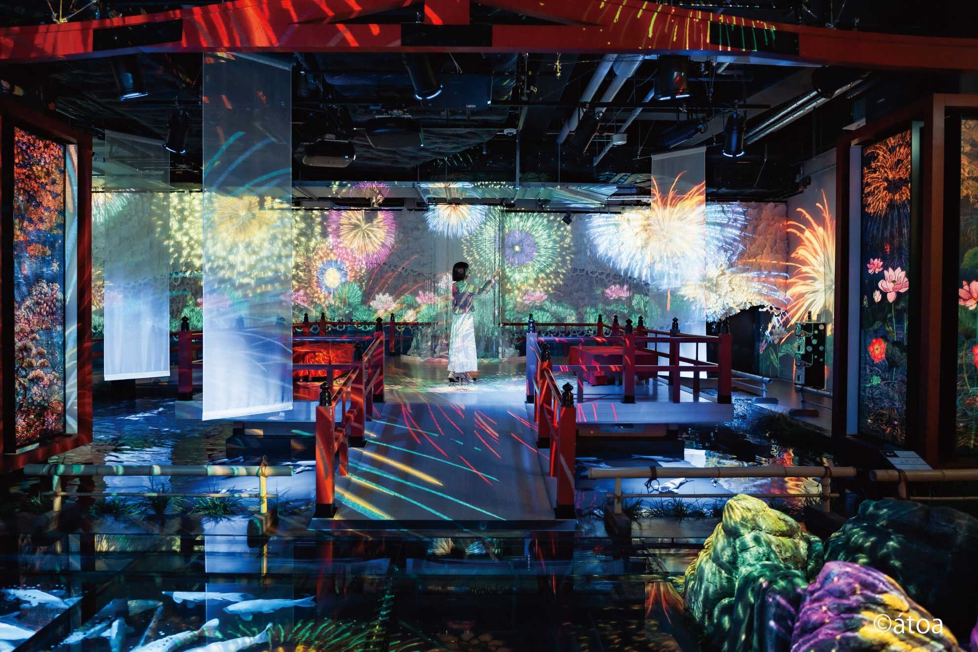 ▲▼神戶劇場型水族館Aquarium&times;Art &aacute;toa。（圖／業者提供）