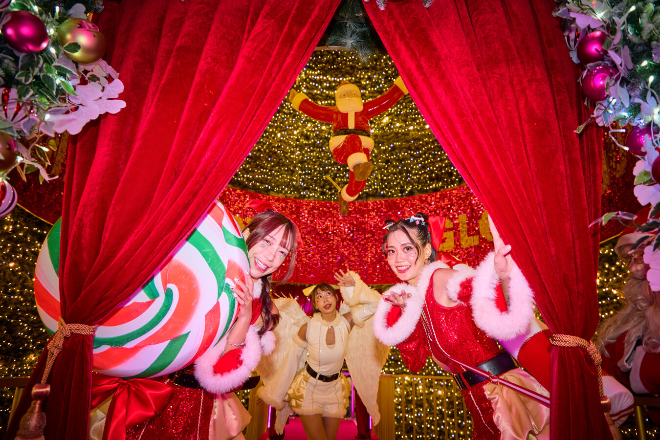 ▲華泰名品2025耶誕城。（圖／業者提供）