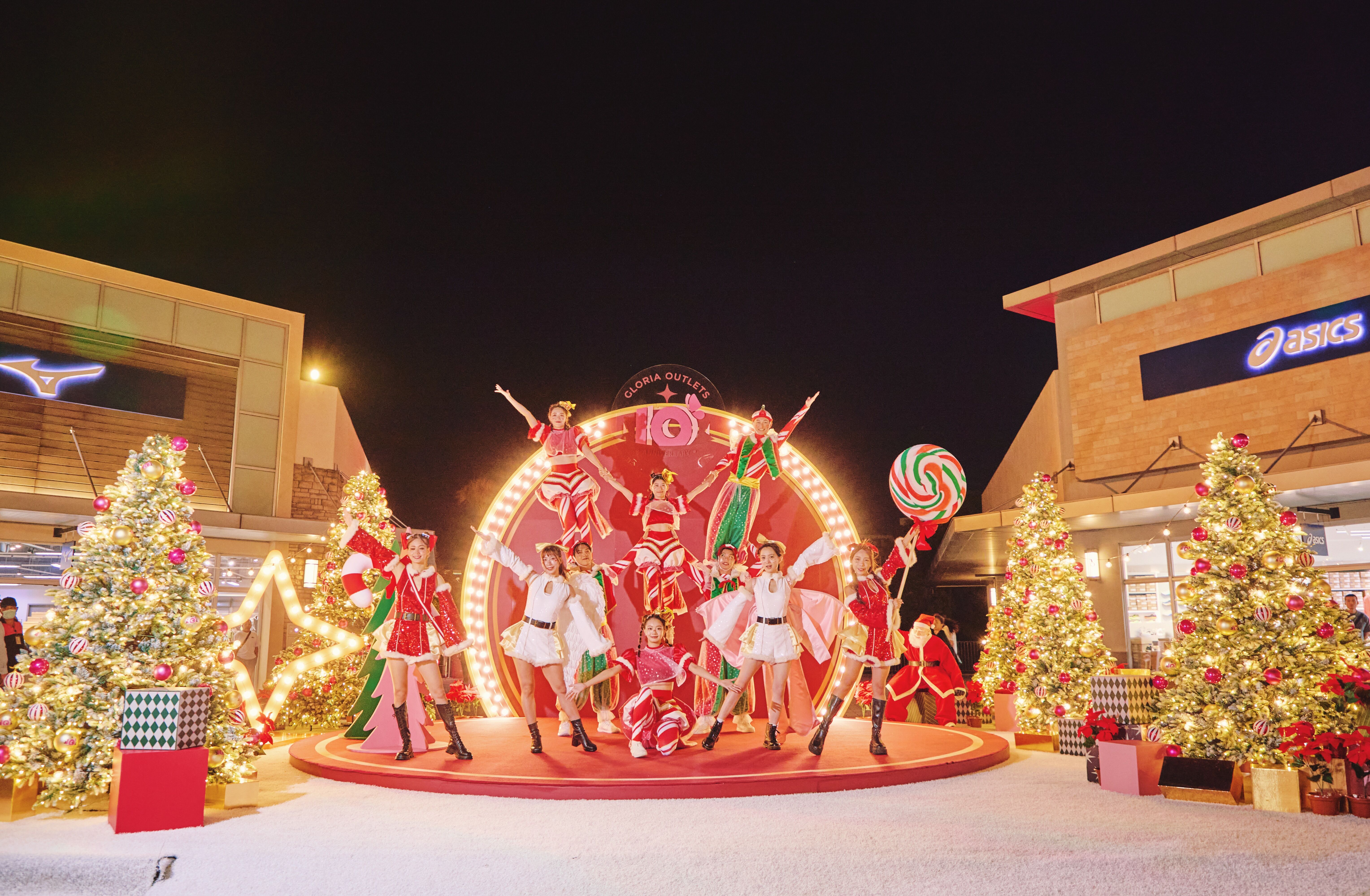 ▲華泰名品2025耶誕城。（圖／業者提供）