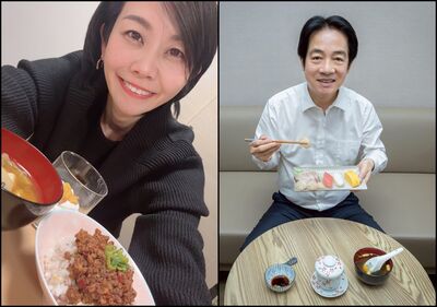 賴清德大啖日水產　日議員也曬照「吃台灣滷肉飯」：德不孤必有鄰
