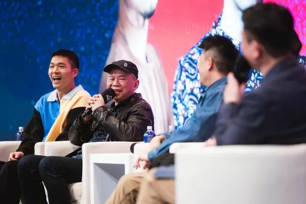 ▲「金馬62電影論壇」導演論壇（左起）曹仕翰、李駿碩、陳玉勳、廖克發、張吉安。（圖／金馬執委會提供）