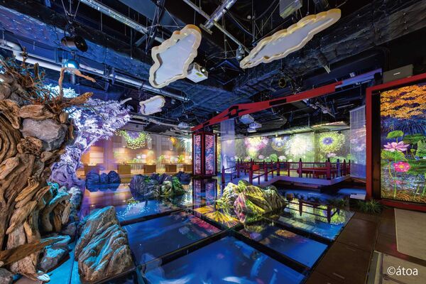 ▲▼神戶劇場型水族館Aquarium&times;Art &aacute;toa。（圖／業者提供）