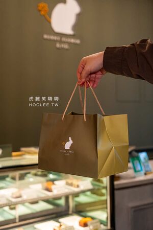 ▲▼高雄方塊布朗尼專門店「兔仔花甜點」，超過10種口味選擇！（圖／部落客虎麗提供）