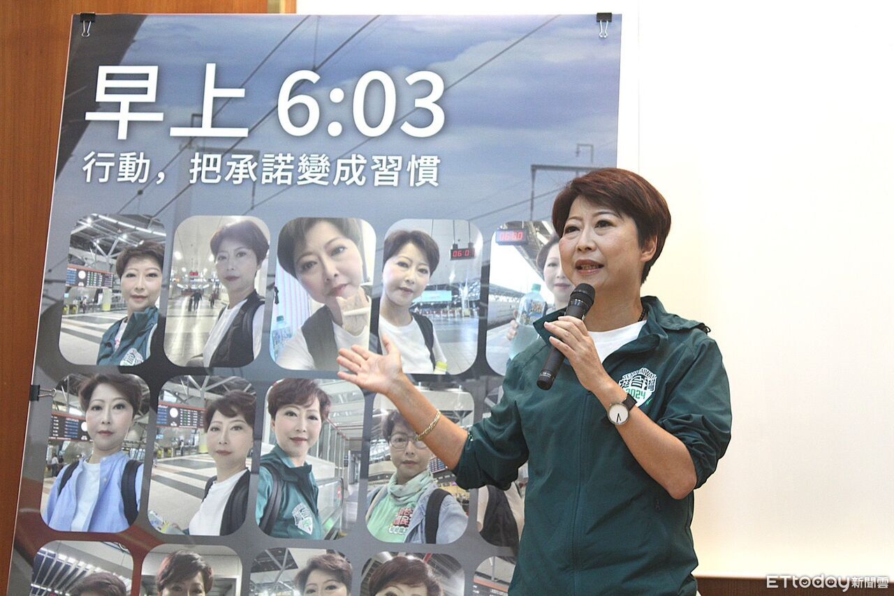 清晨6:03的堅持！陳亭妃公佈初選形象片　後照鏡映出27年不變的步伐