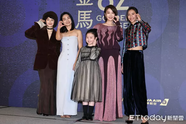 ▲▼   1121 金馬62入圍午宴-女配角合照。（圖／記者黃克翔攝）