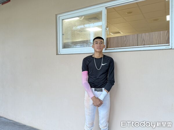 ▲金門農工先發投手洪嘉恩。（圖／記者胡冠辰攝）