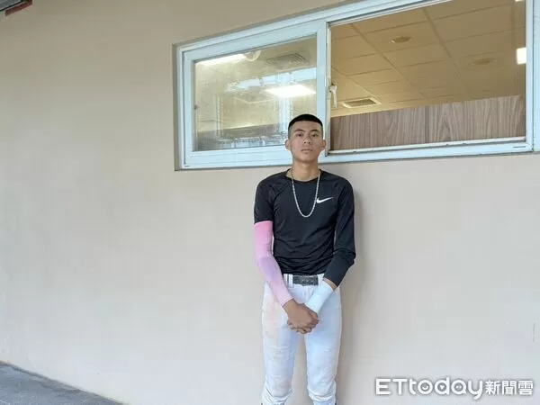 ▲金門農工先發投手洪嘉恩。（圖／記者胡冠辰攝）