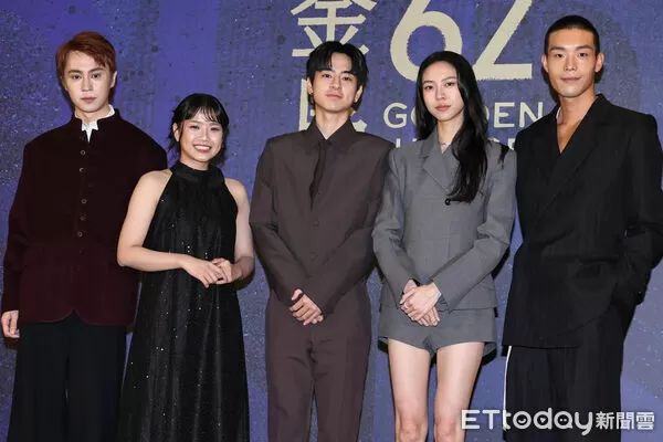 ▲▼1121  金馬62入圍午宴-最佳新演員合照 。（圖／記者黃克翔攝）