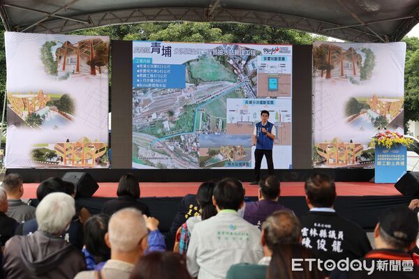 ▲虎尾青埔分洪道工程開工，象徵治水工程正式起跑。（圖／記者游瓊華翻攝）