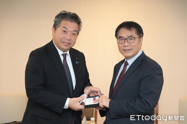 ▲滋賀縣議會訪團拜會台南市政府，雙方就觀光與人才交流深入討論。（記者林東良翻攝，下同）