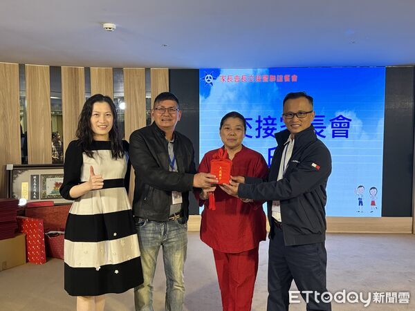 ▲大成國中新任家長會長陳松鉉長年投身公益，用行動支持教育。（記者林東良翻攝，下同）