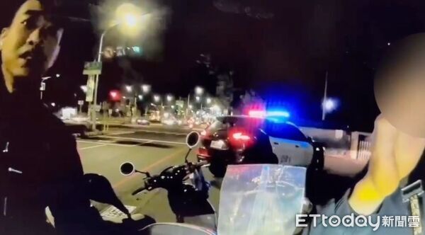 ▲▼             毒品唾液快篩上路首日，嘉義市晚間就查獲一起機車騎士毒駕。（圖／記者翁伊森翻攝，下同）