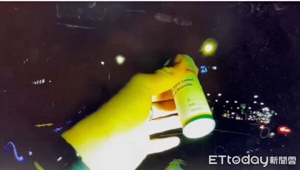 ▲▼             毒品唾液快篩上路首日，嘉義市晚間就查獲一起機車騎士毒駕。（圖／記者翁伊森翻攝，下同）