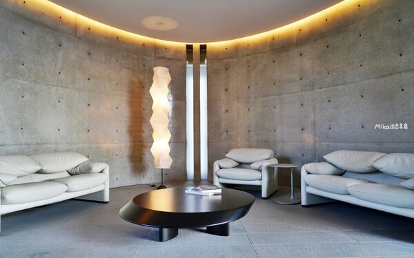 ▲▼日本山陽「岡山信用金庫」由世界知名建築師安藤忠雄設計，現代簡約時尚，免費參觀還有專人導覽。（圖／部落客Mika提供）