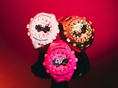 G-SHOCK未來感錶尺寸巨大 爆桃粉色高調炫目