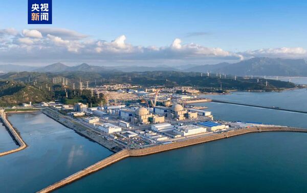 ▲▼漳州核電2號機組首次並網成功　開始向電網送電。（圖／翻攝CCTV）