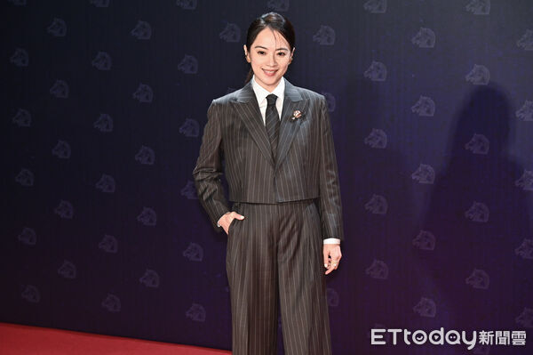 ▲第62屆金馬獎頒獎典禮星光大道，我家的事/高伊玲(女主角))。（圖／記者林敬旻攝）