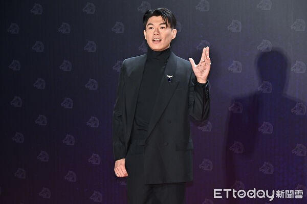 ▲▼第62屆金馬獎頒獎典禮星光大道，大濛/柯煒林(男主角/頒獎人)。（圖／記者林敬旻攝）