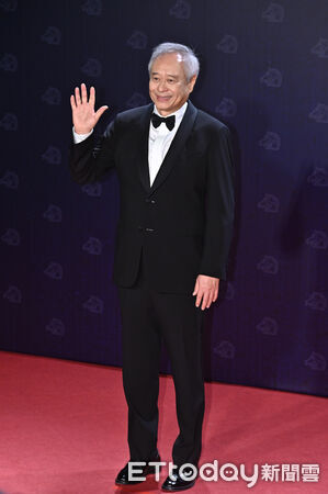 ▲第62屆金馬獎頒獎典禮星光大道，李安導演。（圖／記者李毓康攝）