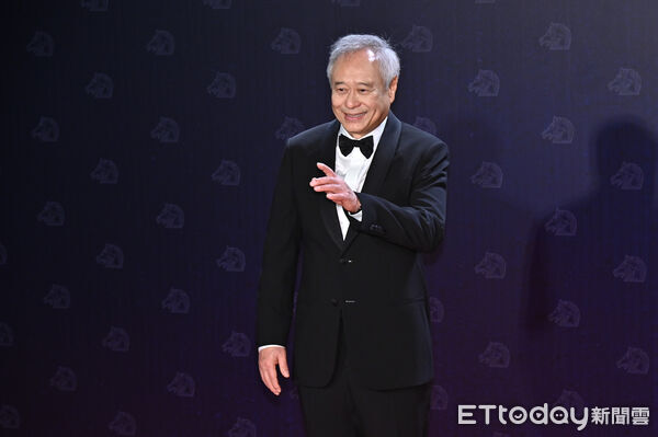 ▲第62屆金馬獎頒獎典禮星光大道，李安導演。（圖／記者李毓康攝）