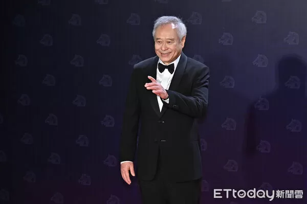 ▲第62屆金馬獎頒獎典禮星光大道，李安導演。（圖／記者李毓康攝）