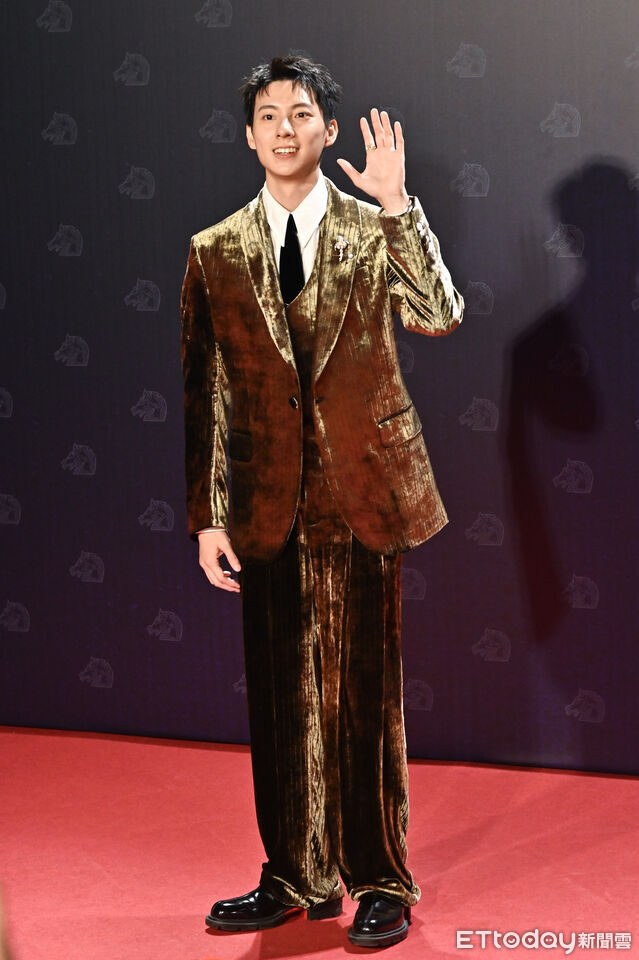 ▲▼▲第62屆金馬獎頒獎典禮星光大道，星光大道主持人彭千祐。（圖／記者林敬旻攝）