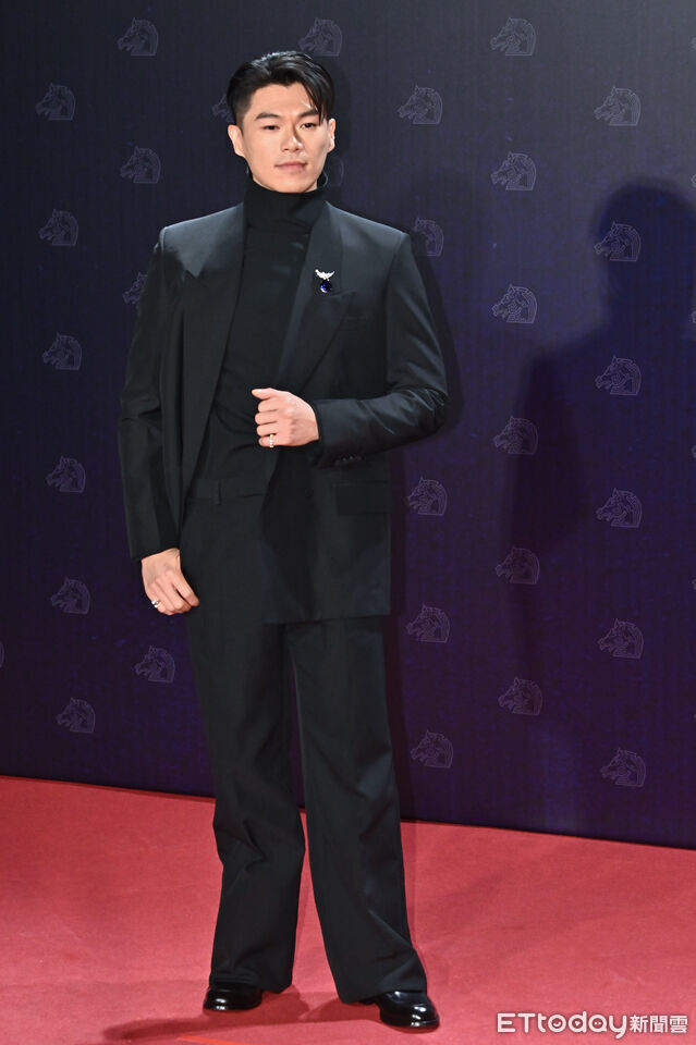 ▲▼第62屆金馬獎頒獎典禮星光大道，大濛/柯煒林(男主角/頒獎人)。（圖／記者林敬旻攝）